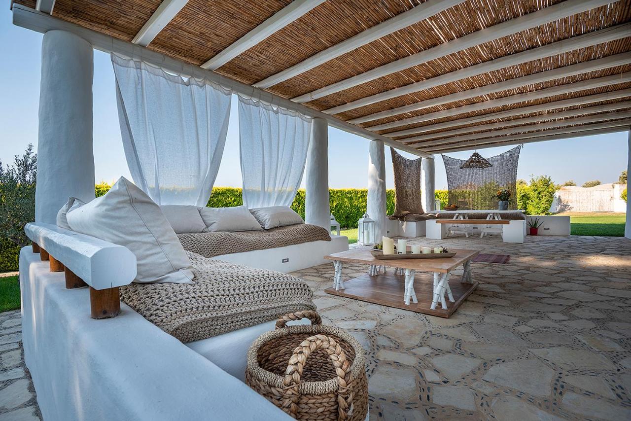 Villa Perla Blanca Platánion Buitenkant foto