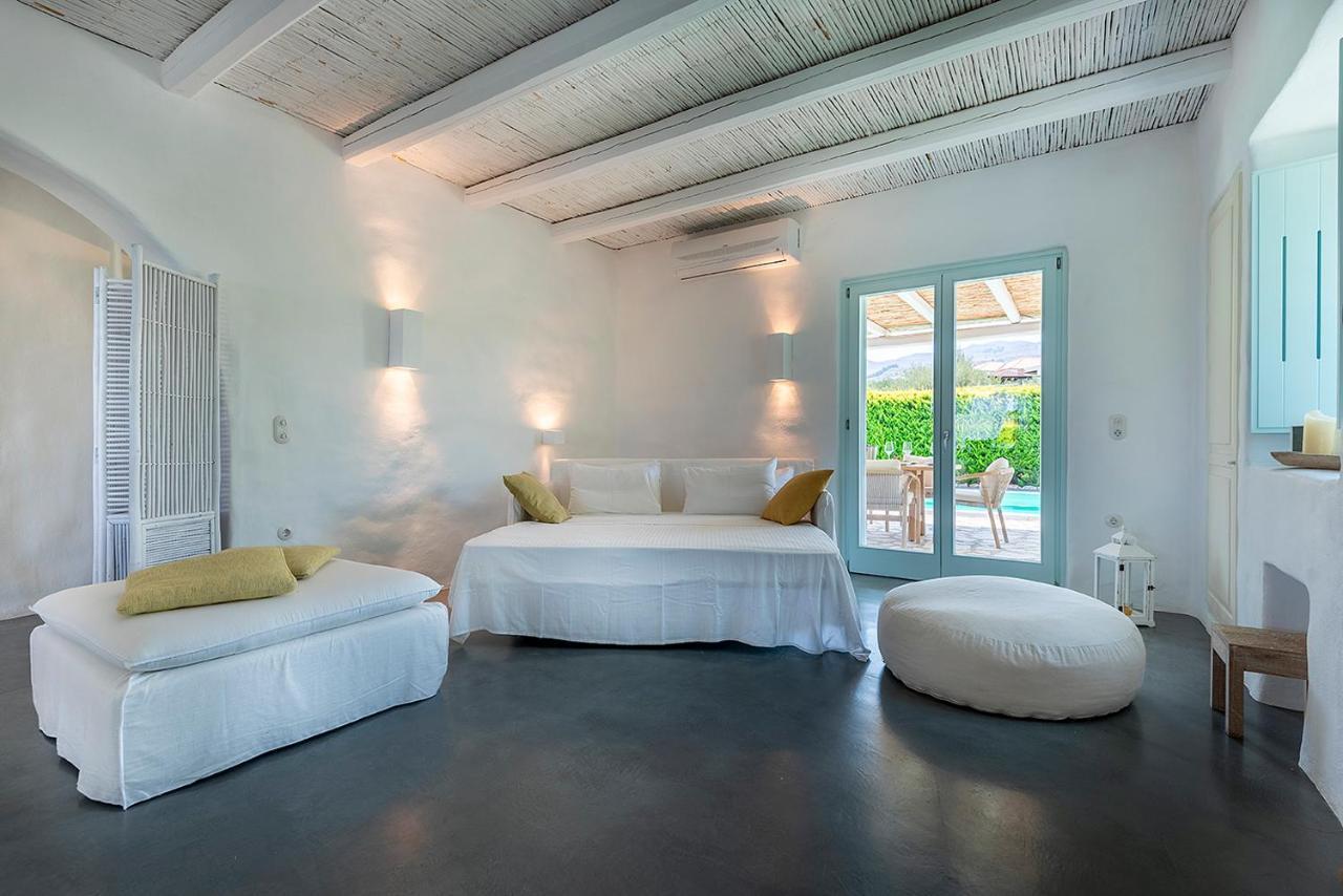 Villa Perla Blanca Platánion Buitenkant foto