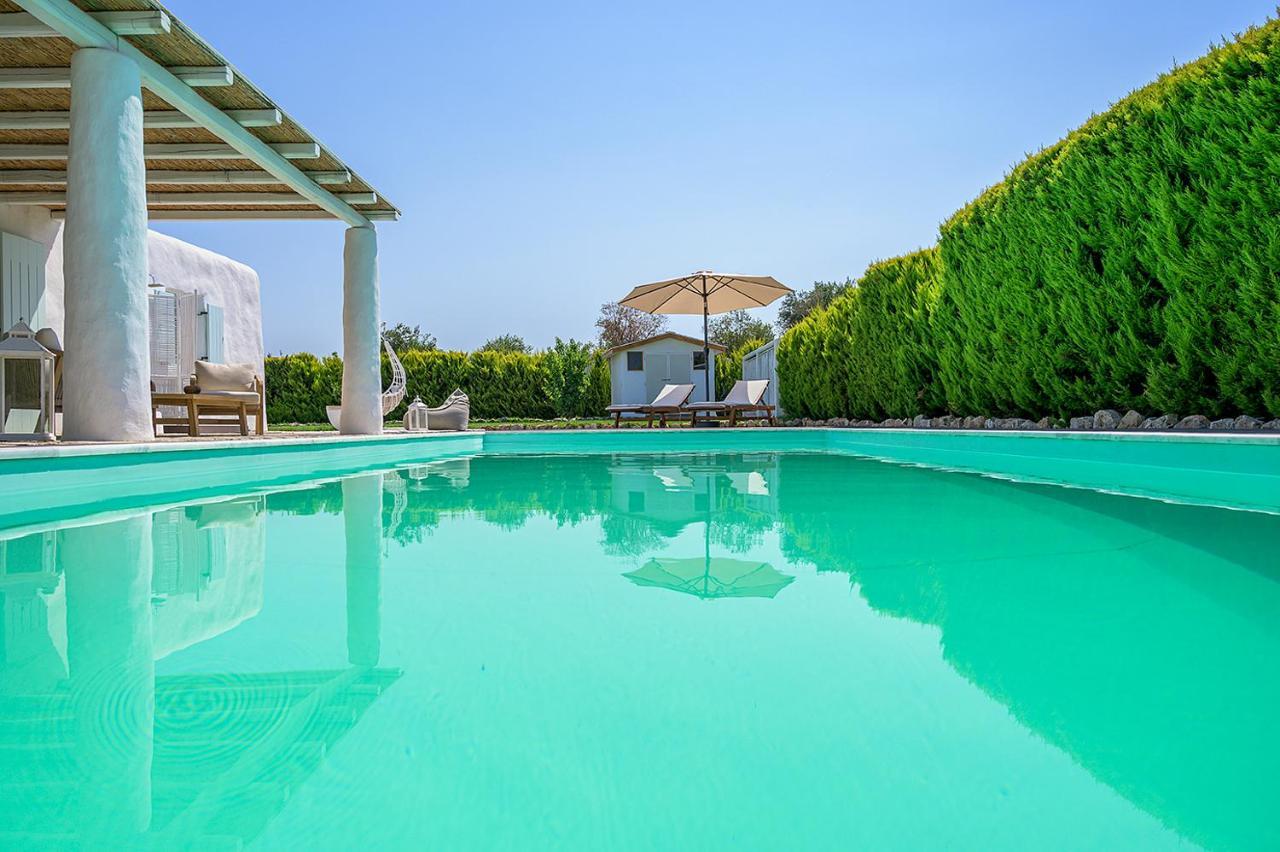 Villa Perla Blanca Platánion Buitenkant foto